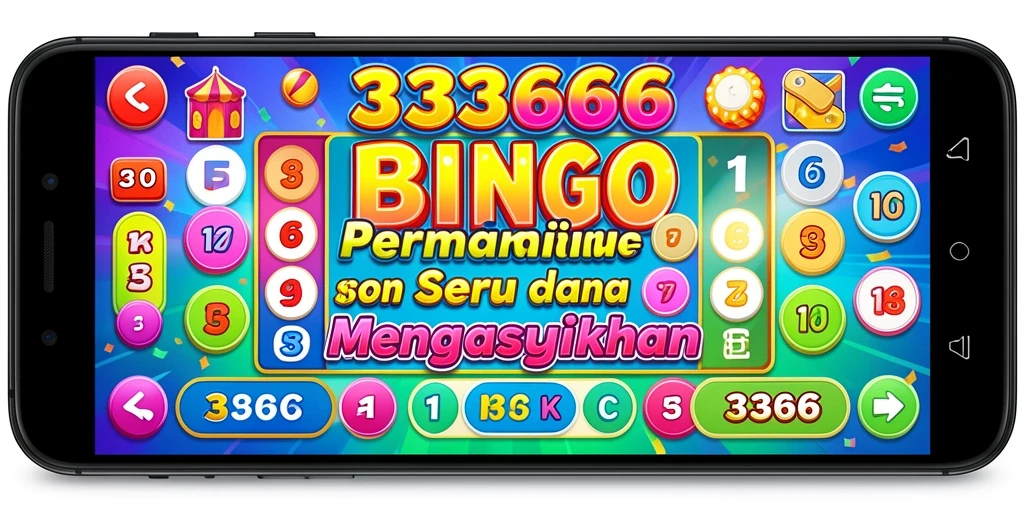 Gameplay seru Bingo di 333666 dengan tampilan yang menarik.
