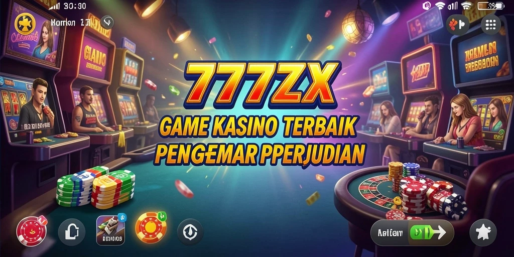 Tampilan menarik dari gameplay Kasino yang mendebarkan.