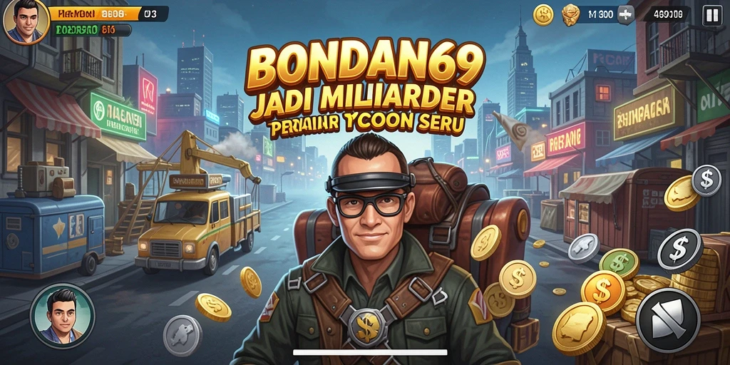 Tampilan gameplay BONDAN69 dengan strategi Tycoon yang menarik.