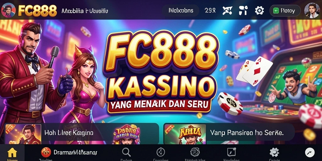 Tampilan screenshot FC888 menampilkan suasana kasino yang nyata dan menarik.
