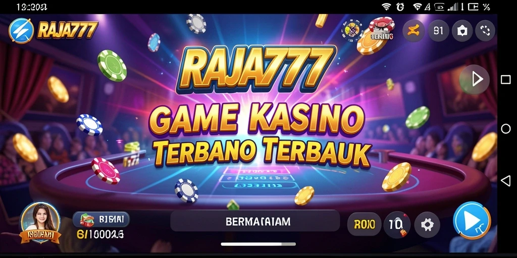 Tangkapan layar gameplay Kasino yang menampilkan keseruan taruhan.