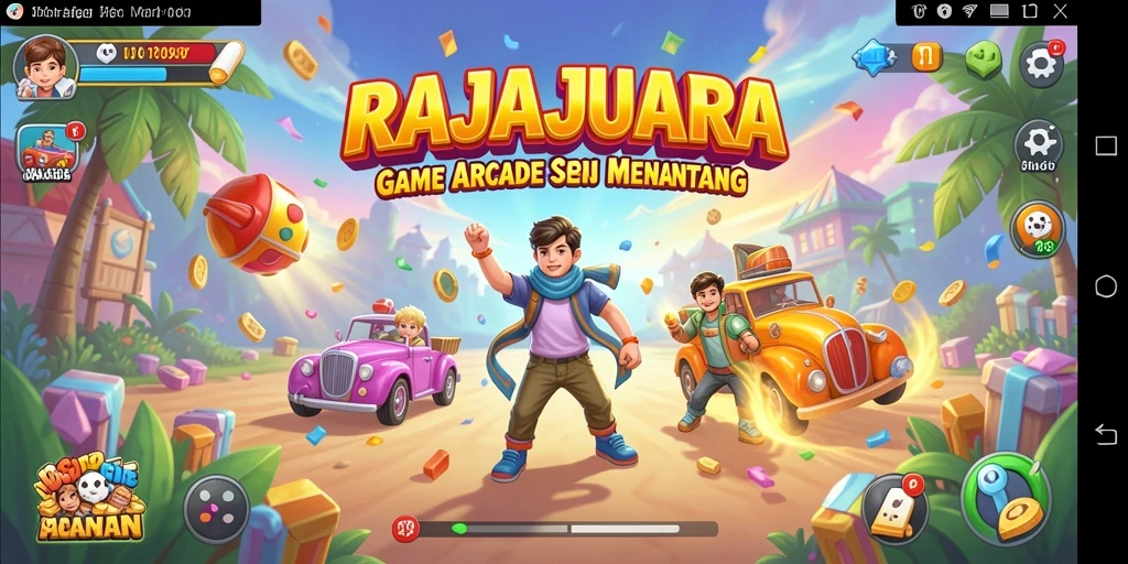 Ekspresi seru saat bermain RAJAJUARA dengan teman-teman.