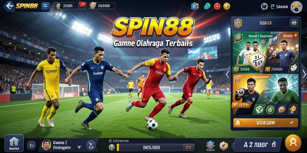 Tampilan menarik dari gameplay SPIN88 dalam berbagai cabang olahraga.